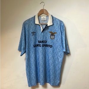 Umbro Lazio 1991/92 Authentic Home Jersey